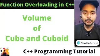 Function Overloading - Find Volume of Cube and Cuboid?