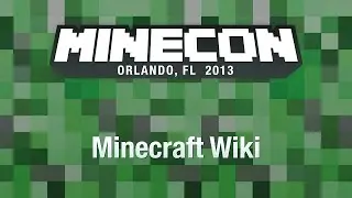 Minecraft Wiki MINECON 2013 Panel (Minecraft)
