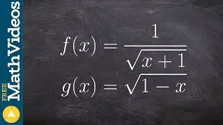 Multiply two functions with radicals and find the domain