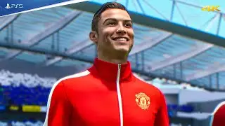 FIFA 22 PS5 | Brighton Vs Manchester United | Premier League 21/22 | 4K Gameplay