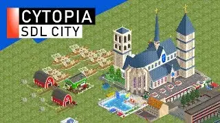 Cytopia Tech Preview Gameplay [C++ SDL City-Building Game] (Open Source)