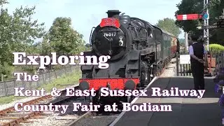 Kent & East Sussex Railway - Country Fair at Bodiam East Sussex