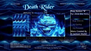 XBLRIDERVIP SERVER DASH 17544 | DEATH RIDER MOD MENU V6.3 XBOX 360 RGH