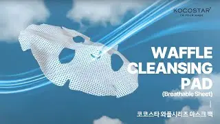 KOCOSTAR Waffle Mask with Breathable sheet