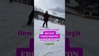 ⛷️💡 How to ski near Boston without a car