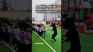 Tarik Tambang Dengan Murid TK