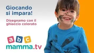 IDEE GIOCO PER BAMBINI: Disegnare con il ghiaccio colorato