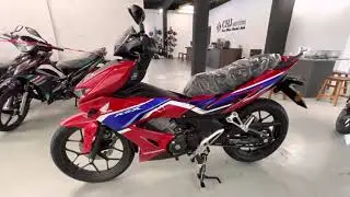 HONDA RS-X 150CC 2021 TRICO EDITION RED WALK AROUND