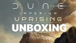 Dune Imperium Uprising UNBOXING AND COMPONENT OVERVIEW