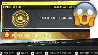 OPENING *NEW* RESOLUTION RELOAD HACK in INFINITE WARFARE! (NEW QUARTERMASTER HACK)