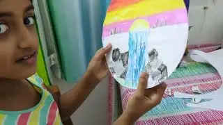 Arnisha prepared new paint for clock