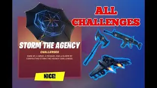 Fortnite Storm the Agency All challenges