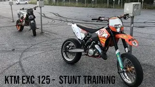 Ktm Exc 125 - Stunt Training