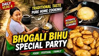 Bhogali Bihu Celebration tauba // Hojai Manipuri Family Vlogs