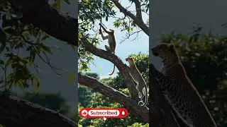 Tiger Ambushes Monkey from Behind | Shocking Jungle Hunt Caught on Camera