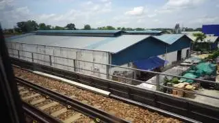 Singapore, red line MRT, ride from Yew Tee to Kranji