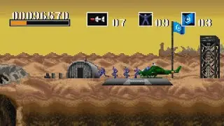 Choplifter III (SNES) Playthrough longplay video game