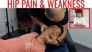 20 y/o Baseball Pitcher w/ Hip & Knee pain gets treated by Chiropractor