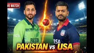 Live: Pakistan vs USA | T20 World Cup 2026 | Live Commentary & Scorecard