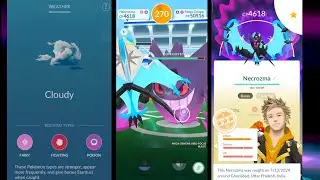 MEGA GENGAR Solo With Only Dawn Wings Necrozma 🌒 | Pokemon Go |