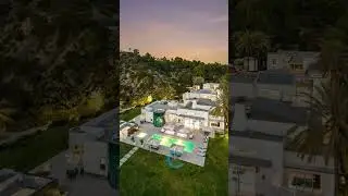 Kanye West&rsquo;s $35M Beverly Park Mega-Mansion Start to Finish Build #timelapse