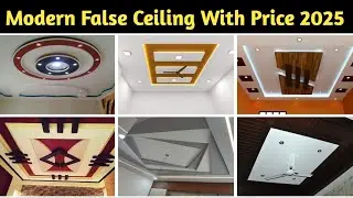 False Ceiling With Price 2025 | Ceiling Design | False Ceiling Design | POP Design