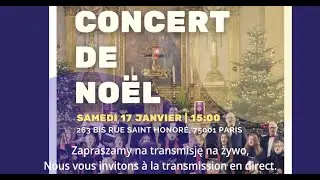 Concert de chants du Noel, Koncert kolęd, 17.01.2026