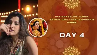 Navratri Day 4 Vibes ✨ Ahmedabad Garba Night Special