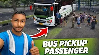 SELFIE GUYS WITH CRAZY PASSENGER PICK UP IN BUS SIMULATOR INDONESIA #bussid #bussidindonesia 
