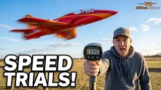 Mind-Blowing 90mm FMS Avanti Performance SPEED TRIALS!