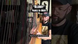 &ldquo;Blurry&rdquo; by Puddle of Mudd. Some classic millenial #nostalgia #harp #music #musician