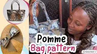 MAKING THE TRENDY TOTE WITH A CUTE BOW BY BAG GODDESS 