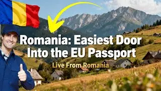 Иммиграция в Румынию &mdash; самый простой способ получить паспорт ЕС! Прямой эфир из Румынии #иммиграц...