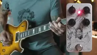 Mythos Pedals Herculean v2 overdrive &mdash; демо от RJ Ronquillo