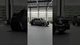 New 900Hp BraBus G Wagon G63 4x4 pickup Truck #brabus #gwagon #g63amg #shorts