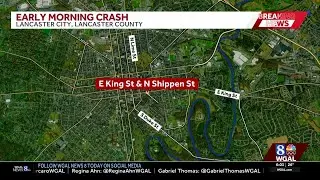 Vehicle rollover crash in Lancaster damages parked cars