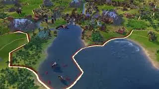 Civ 6 with Oilify Effect