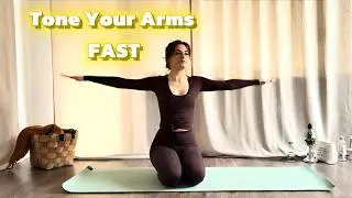 5 Minutes to Slim & Toned Arms | Pilates at Home