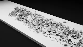 tyFlow Ground Destruction by #RedefineFX