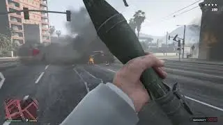 GTA V 러시아 돌격소총 AKM 드럼탄창 아프가니스탄 RPG-7 난동