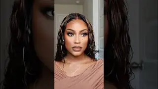 SOFT BROWN FULL GLAM MAKEUP TUTORIAL FOR BROWN/DARK SKIN #makeuptutorialforblackwomen