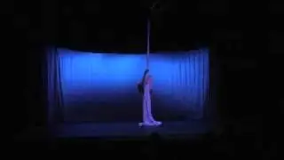 An aerial performance at Center Stage