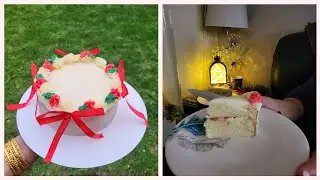 How to make Fluffy Cake/#Vanilla cake with jam filling @Amnas world