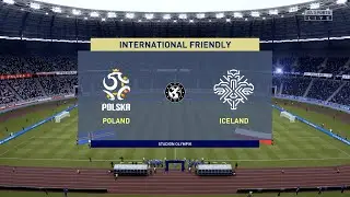 FIFA 21 | International Friendly deduction | Poland vs. Iceland @ Stadion Miejski [1080p60]