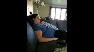 Lucas is laying by Amber. #indoors #bellevue #wisconsin #home #son #lucas #mom #wife #AmberAlert