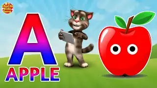 ABC Song - Alphabet - ABCs & 123s - A for Apple🍎- Phonics  - Kids Songs & Nursery Rhyme for Children