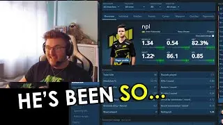 Smooya keeps getting mind blown checking NaVi npl stats 💀
