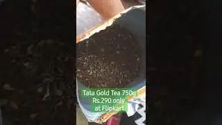 Tata Gold Leaf Tea 750g at Rs. 290 only at Flipkart #shorts #review #unboxing #flipkart