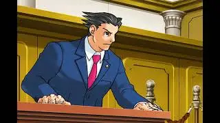 When you skip text in ace attorney:
