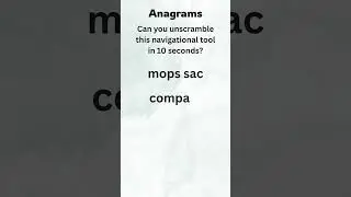 Anagrams